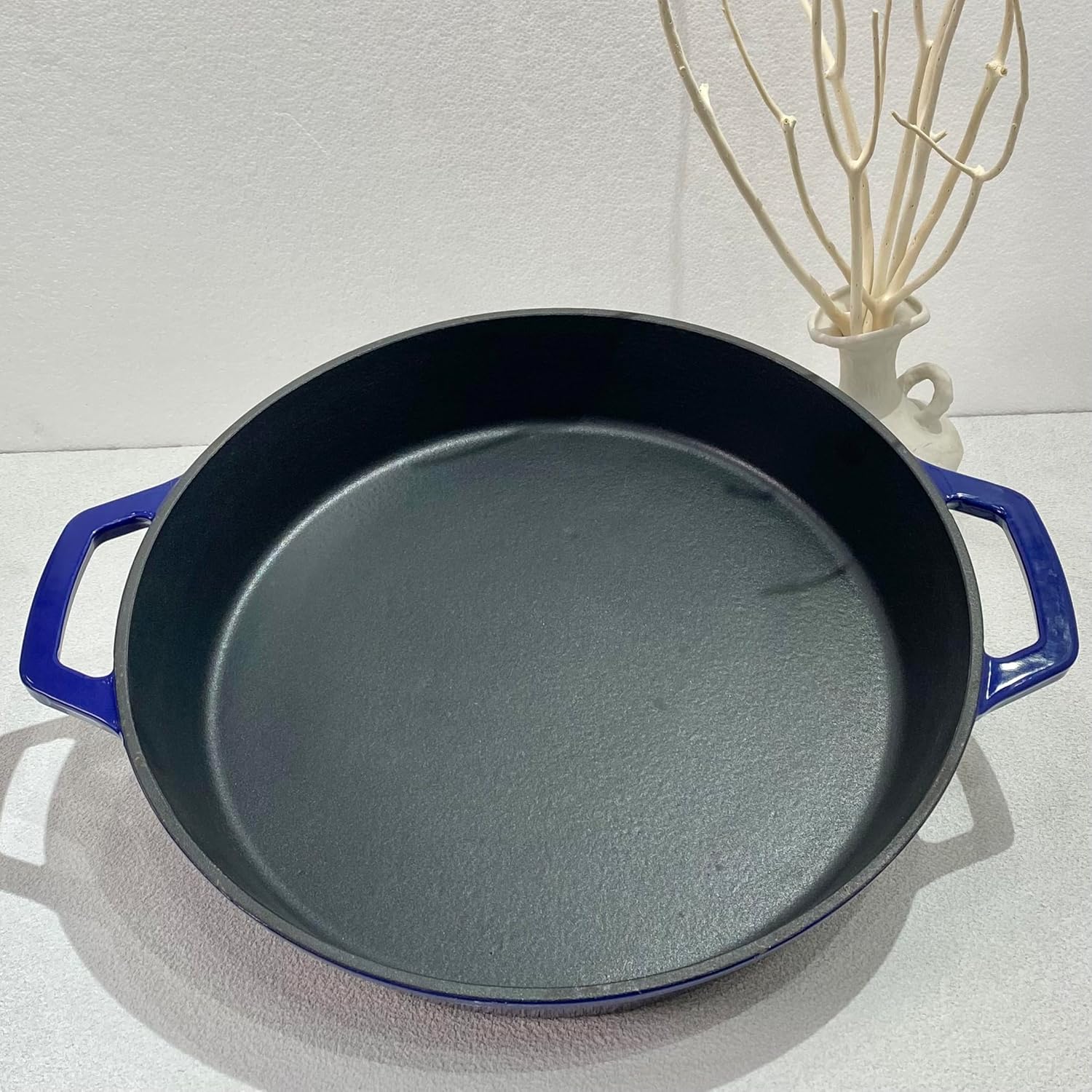 Enameled Cast Iron Skillet