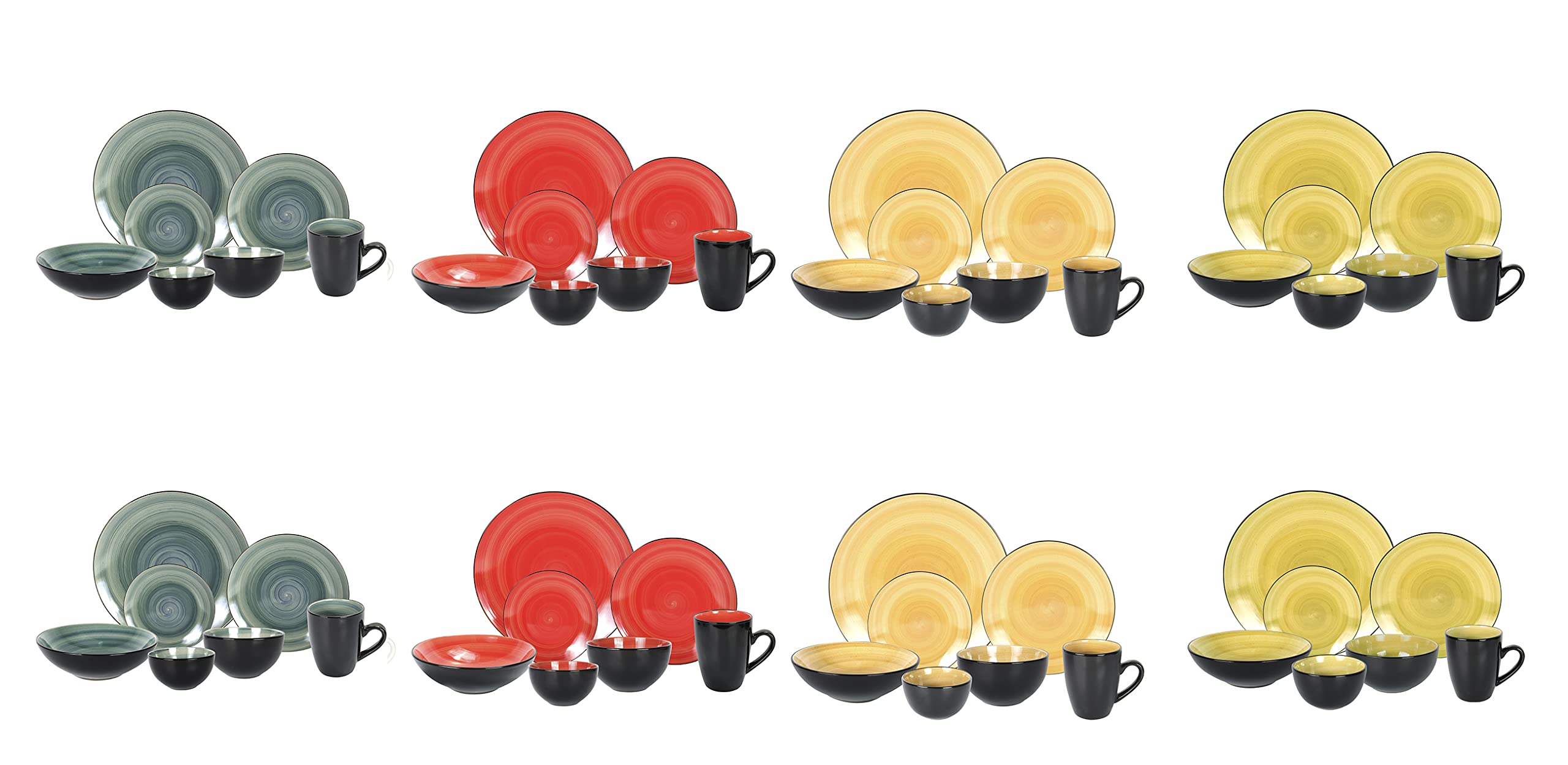 Sonoma Hand-painted Stoneware Dinnerware Set