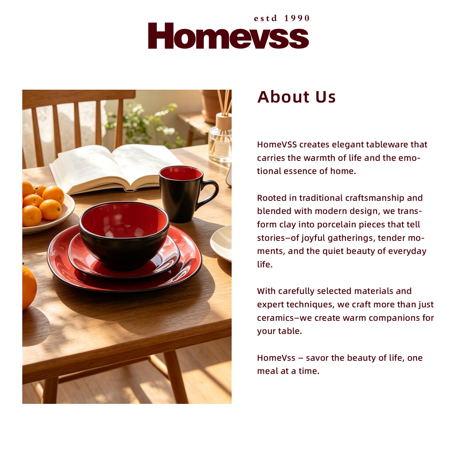 Stoneware Square Dinnerware Set