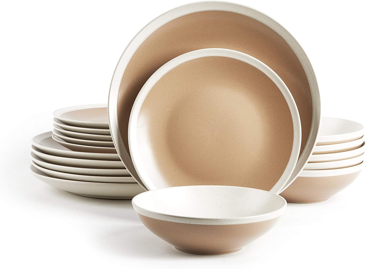 Rock Ridge Speckled Stoneware Dinnerware Set