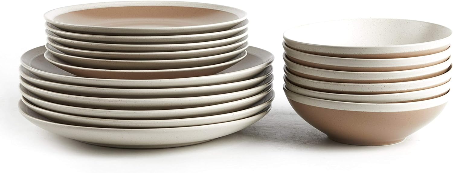 Rock Ridge Speckled Stoneware Dinnerware Set