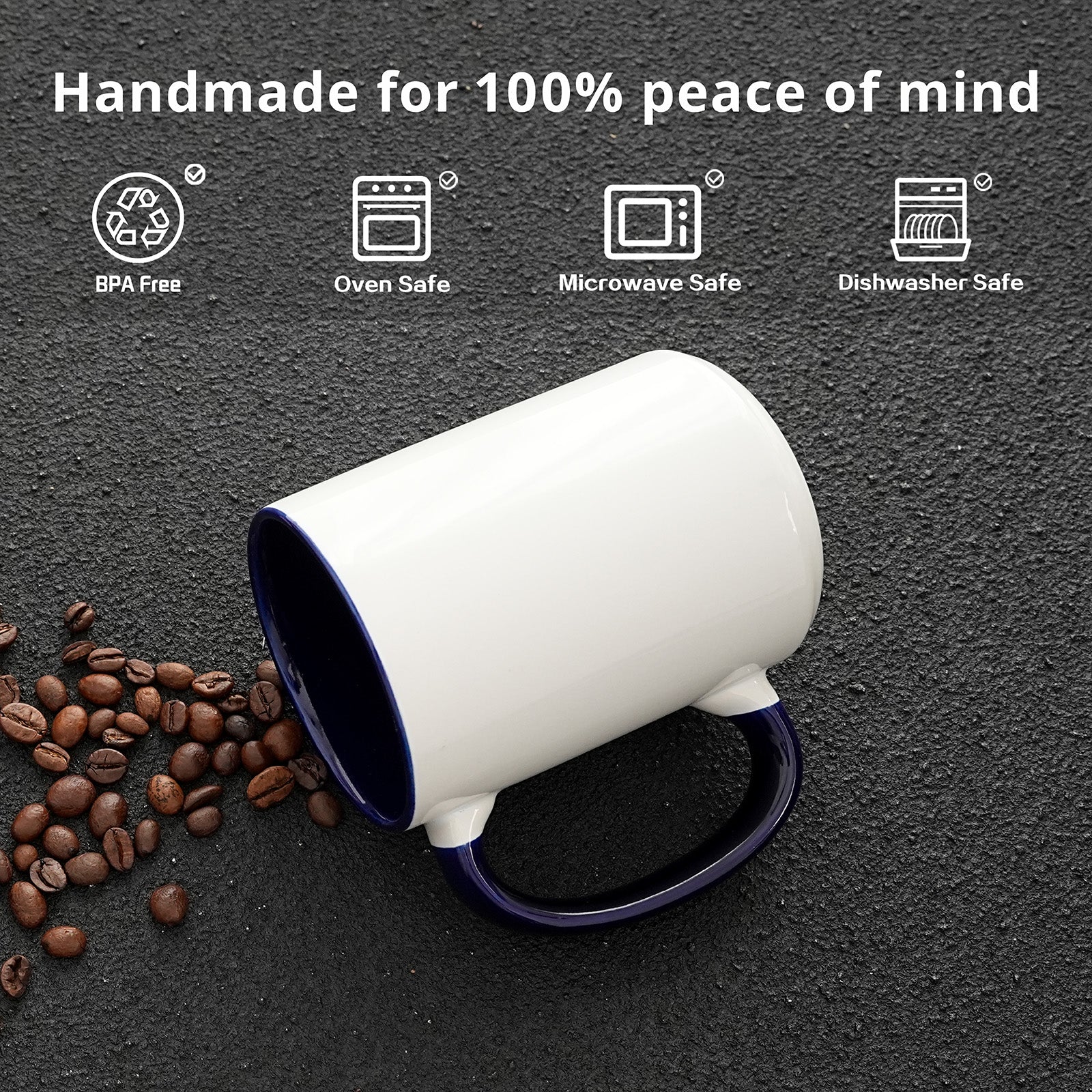 Stoneware 11oz Sublimation Mug