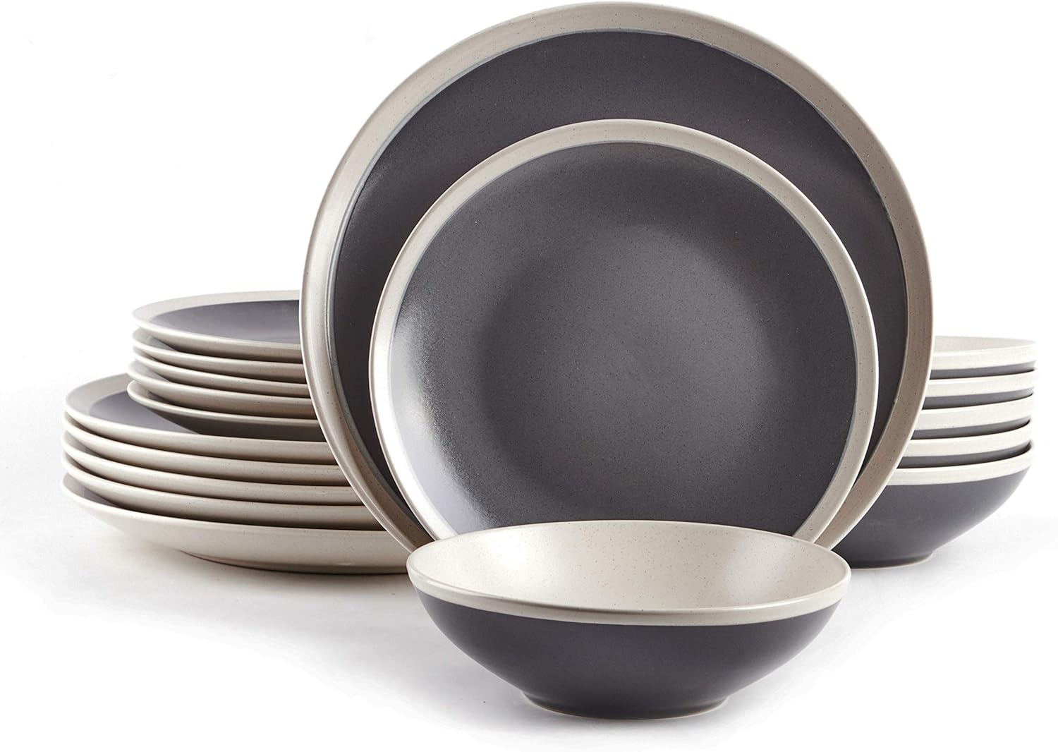 Rock Ridge Speckled Stoneware Dinnerware Set