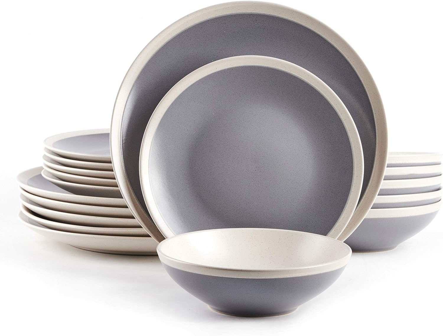 Rock Ridge Speckled Stoneware Dinnerware Set