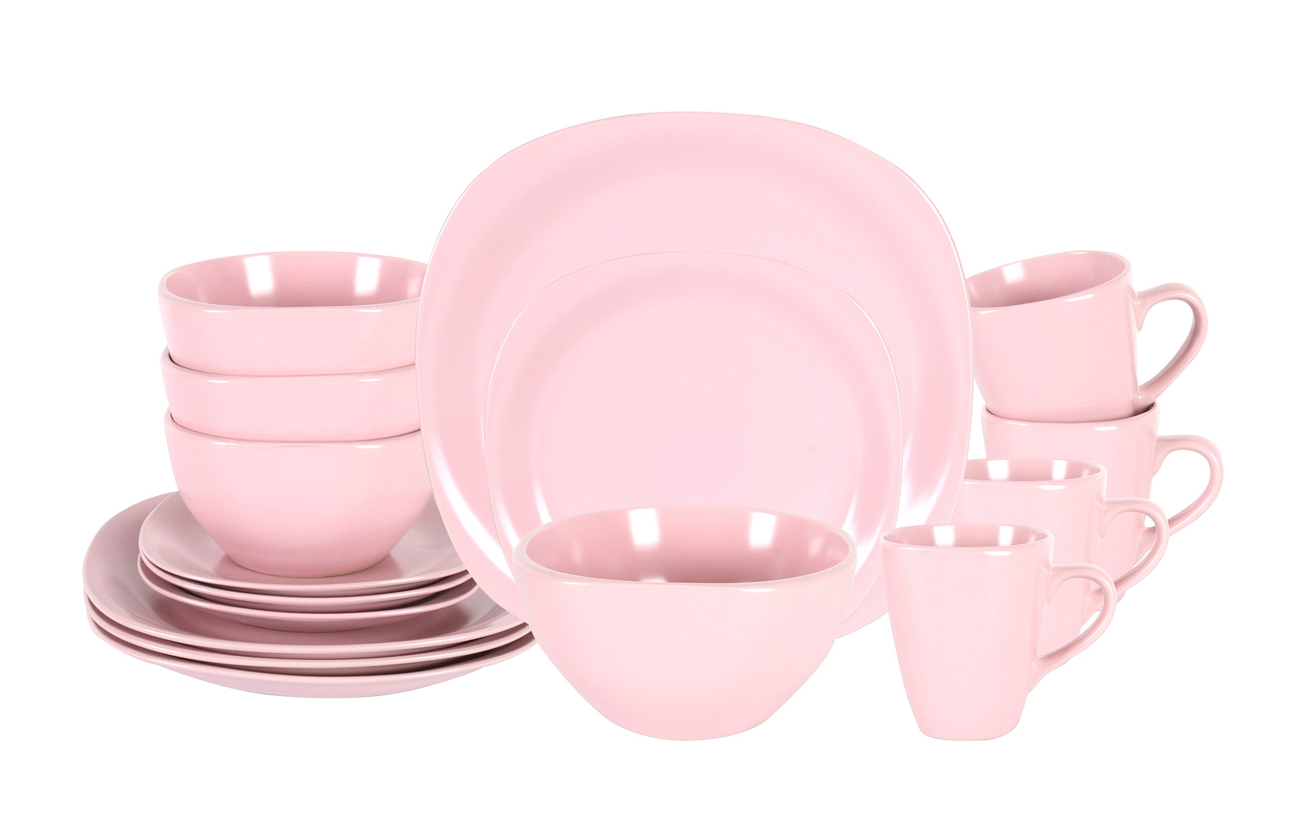 Stoneware Square Dinnerware Set