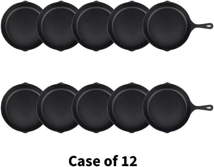 Pre-Seasoned Cast Iron Skillet Set