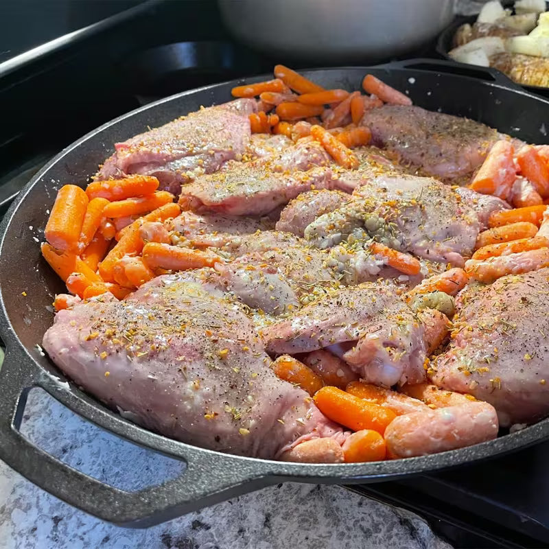 Pre-Seasoned Cast Iron Skillet