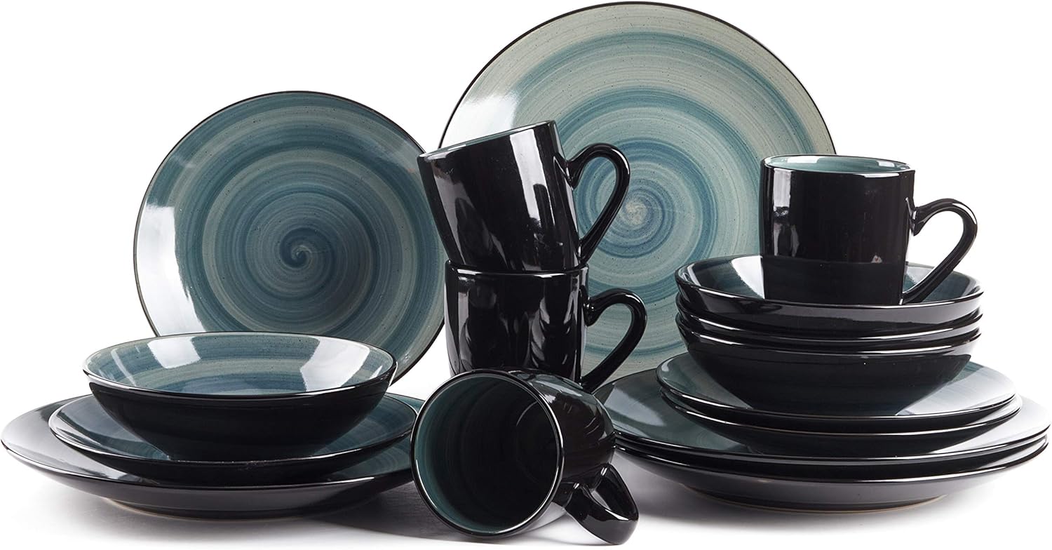 Sonoma Hand-painted Stoneware Dinnerware Set