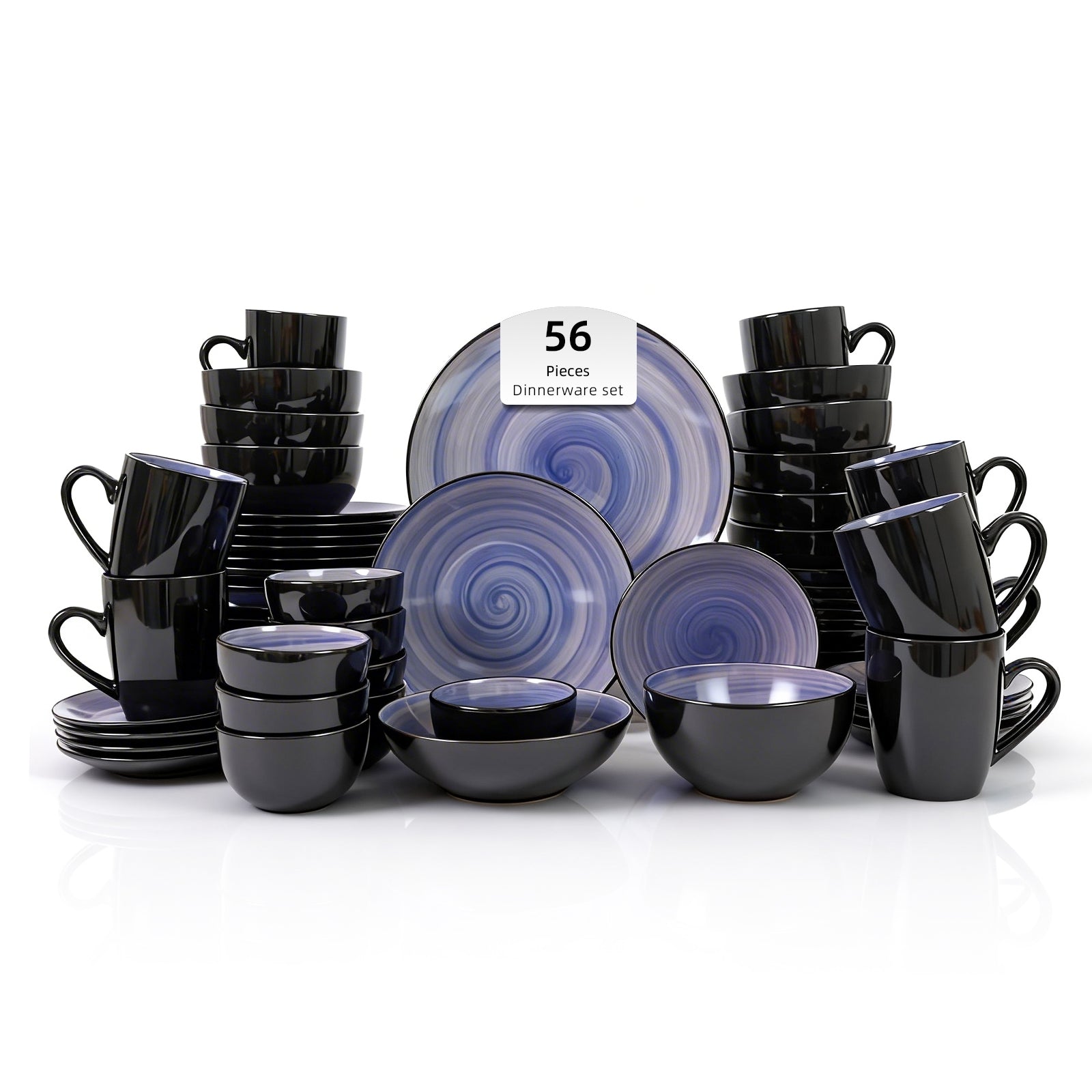 Sonoma Hand-painted Stoneware Dinnerware Set