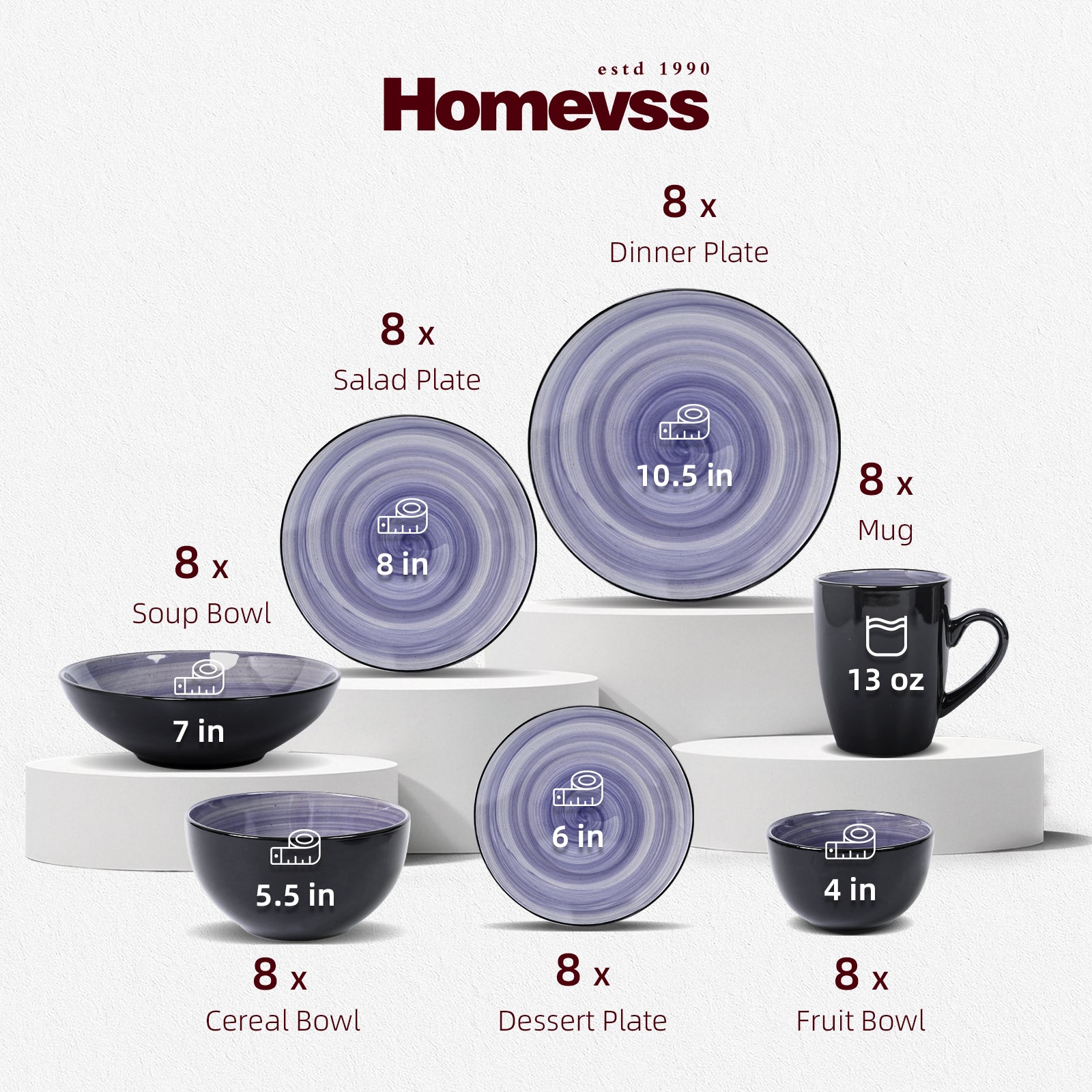 Sonoma Hand-painted Stoneware Dinnerware Set