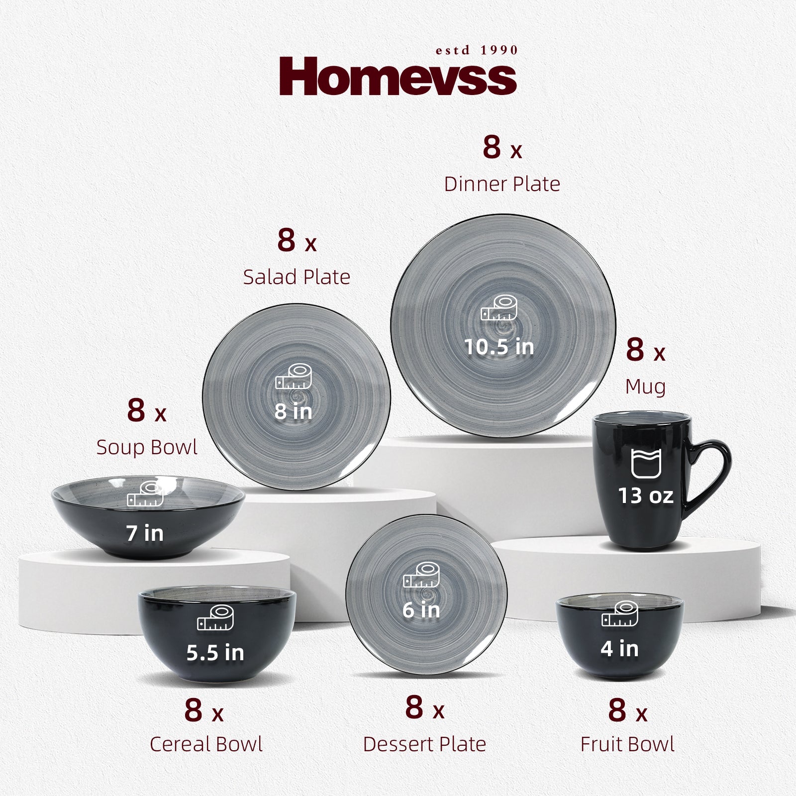 Sonoma Hand-painted Stoneware Dinnerware Set