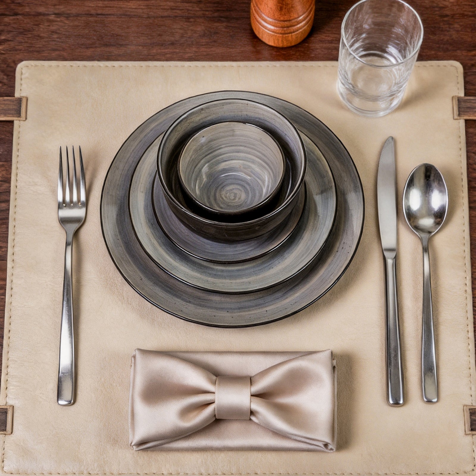 Sonoma Hand-painted Stoneware Dinnerware Set