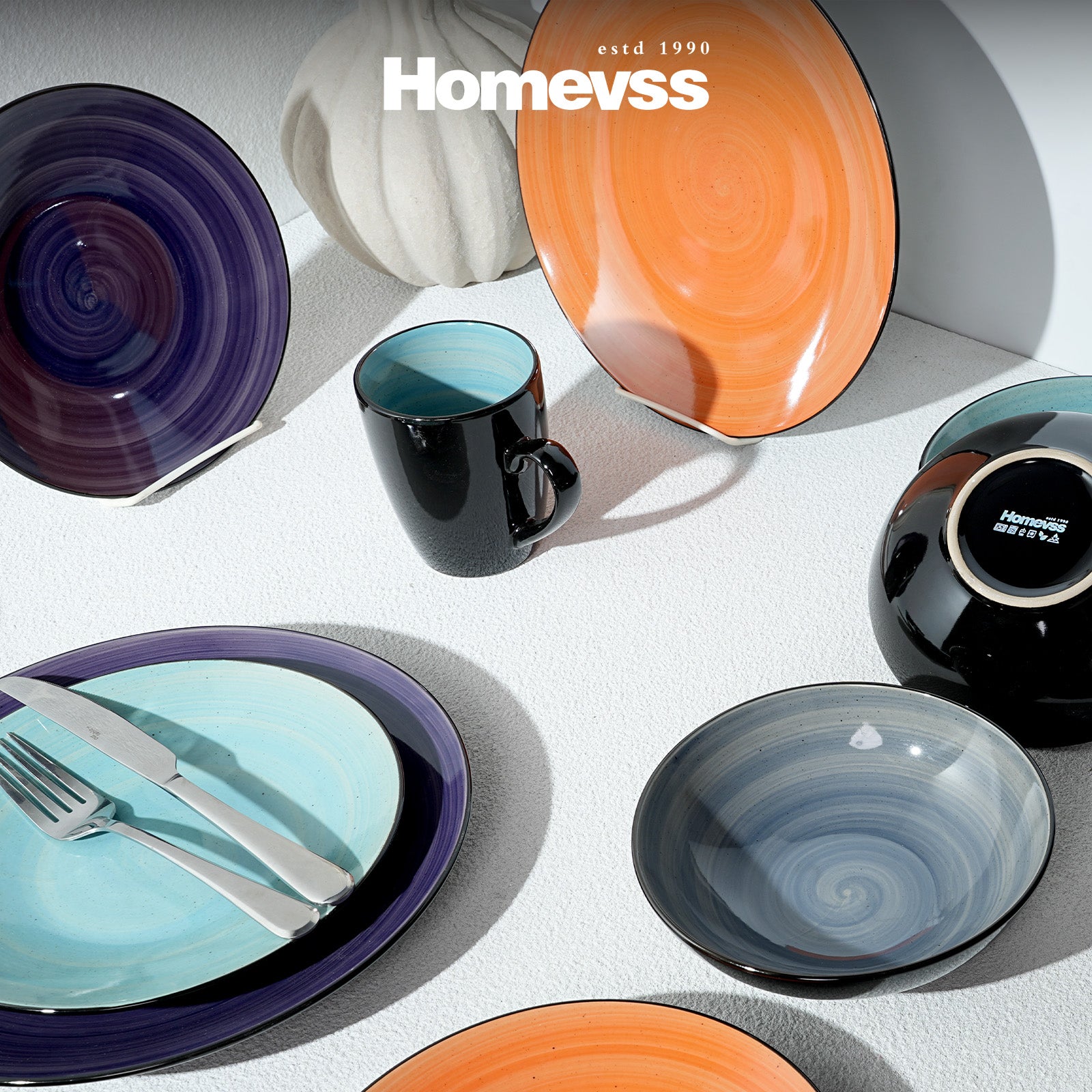 Sonoma Hand-painted Stoneware Dinnerware Set