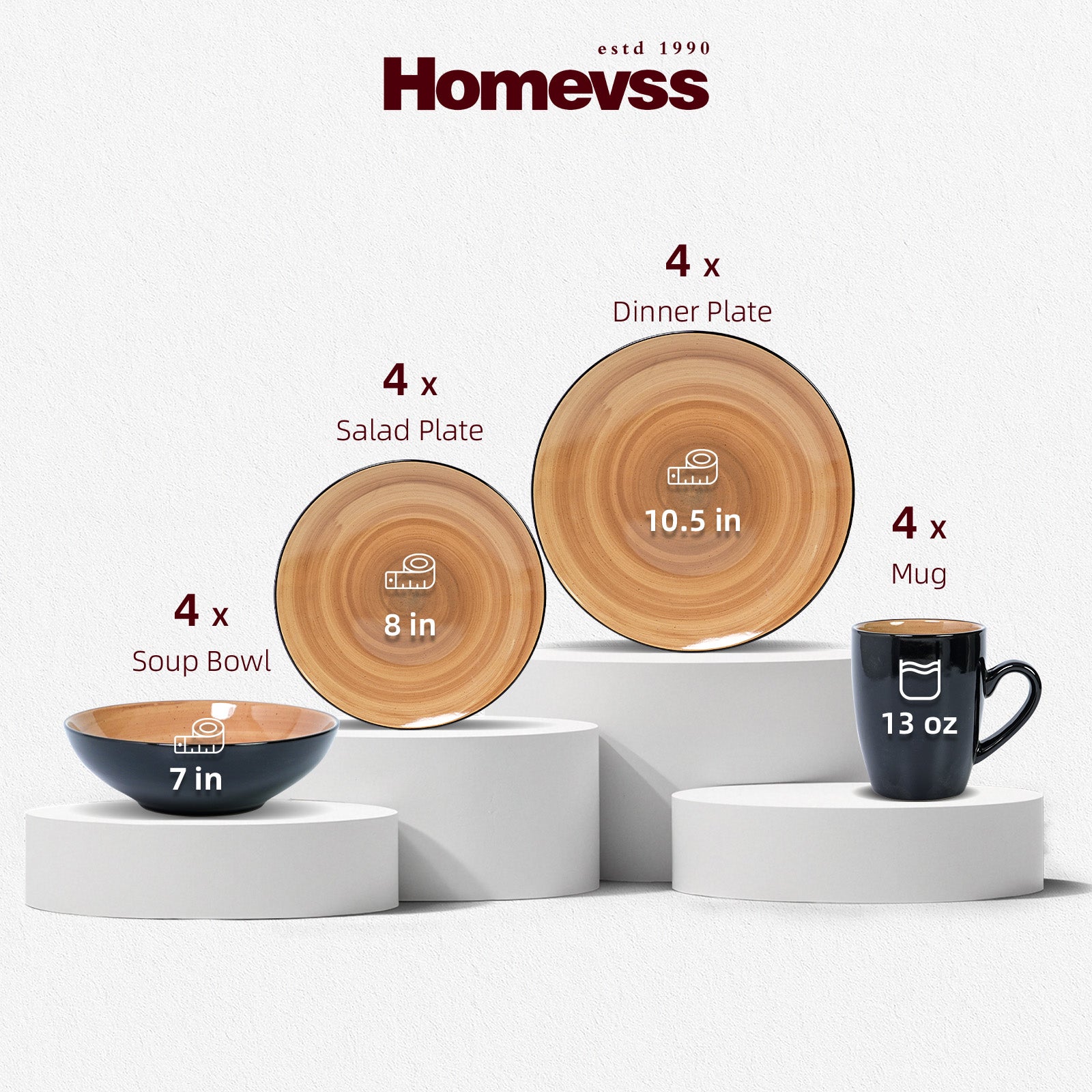 Sonoma Hand-painted Stoneware Dinnerware Set