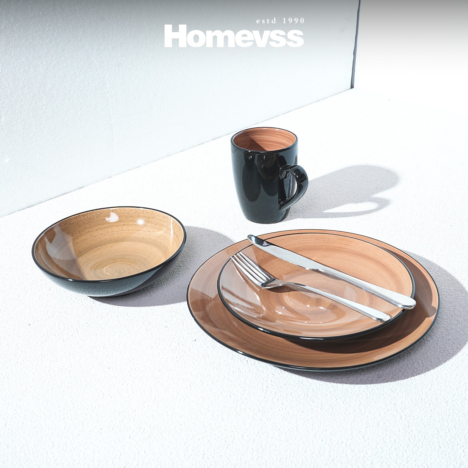 Sonoma Hand-painted Stoneware Dinnerware Set