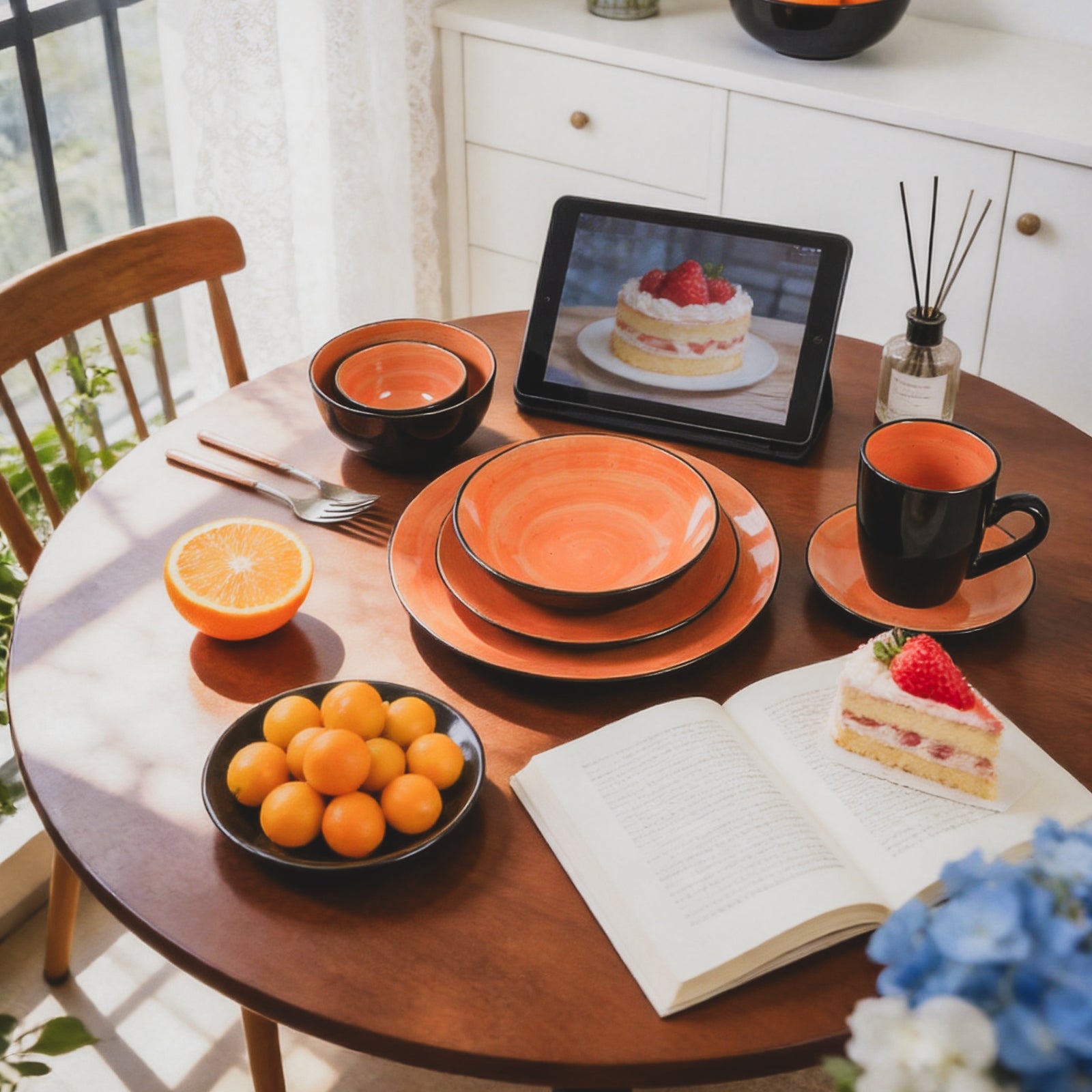 Sonoma Hand-painted Stoneware Dinnerware Set