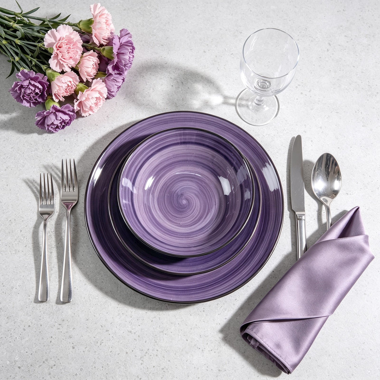Sonoma Hand-painted Stoneware Dinnerware Set