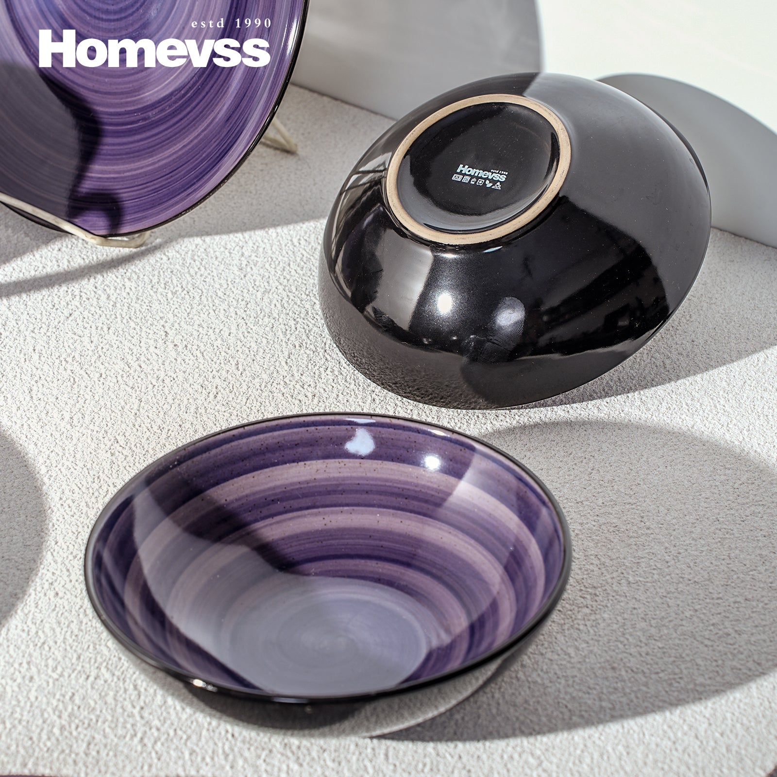 Sonoma Hand-Painted Dinnerware Set | Colorful Dish Sets | HomeVSS
