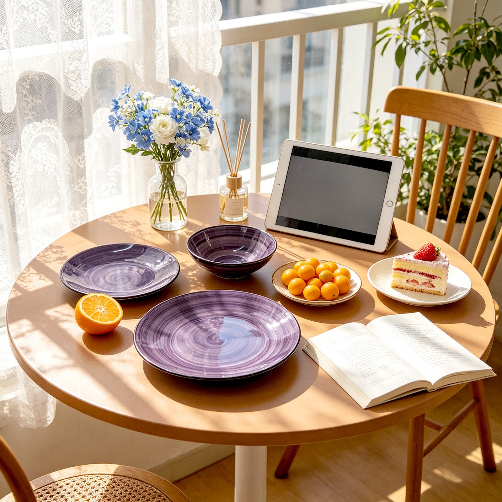 Sonoma Hand-painted Stoneware Dinnerware Set