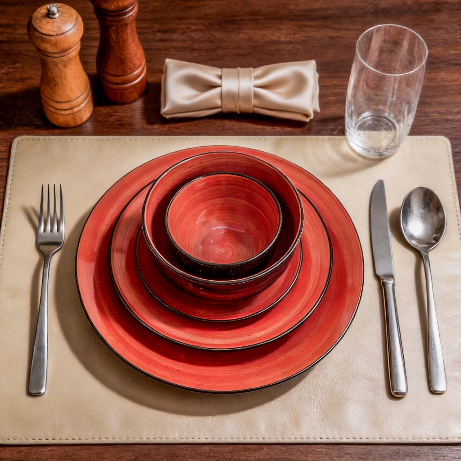 Sonoma Hand-painted Stoneware Dinnerware Set