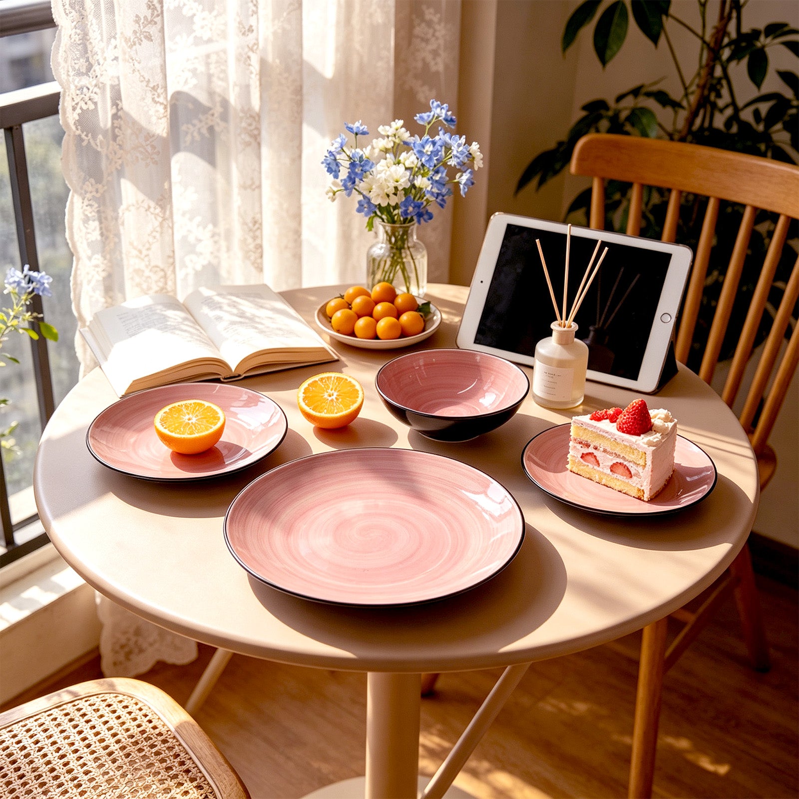 Sonoma Hand-painted Stoneware Dinnerware Set