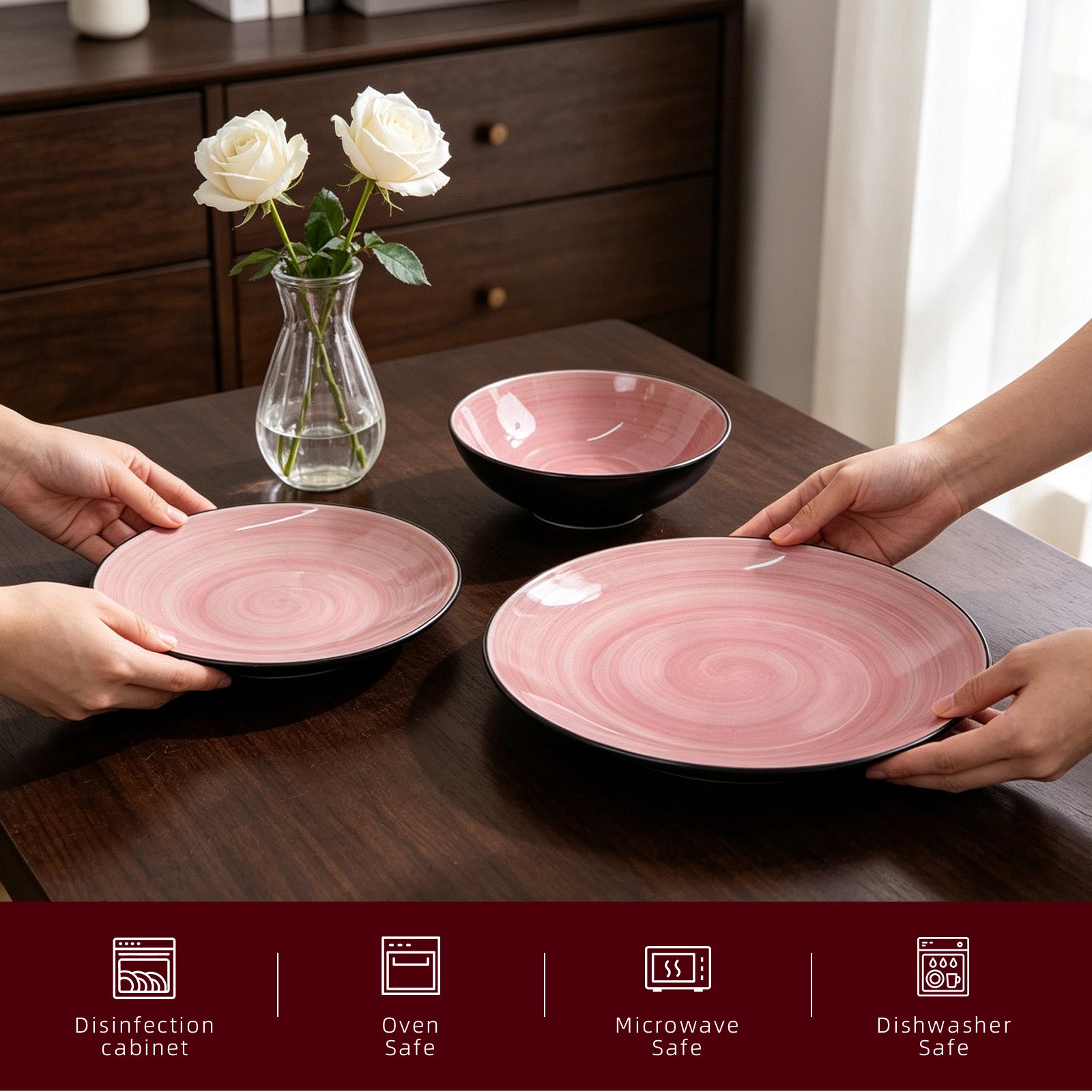 Sonoma Hand-painted Stoneware Dinnerware Set