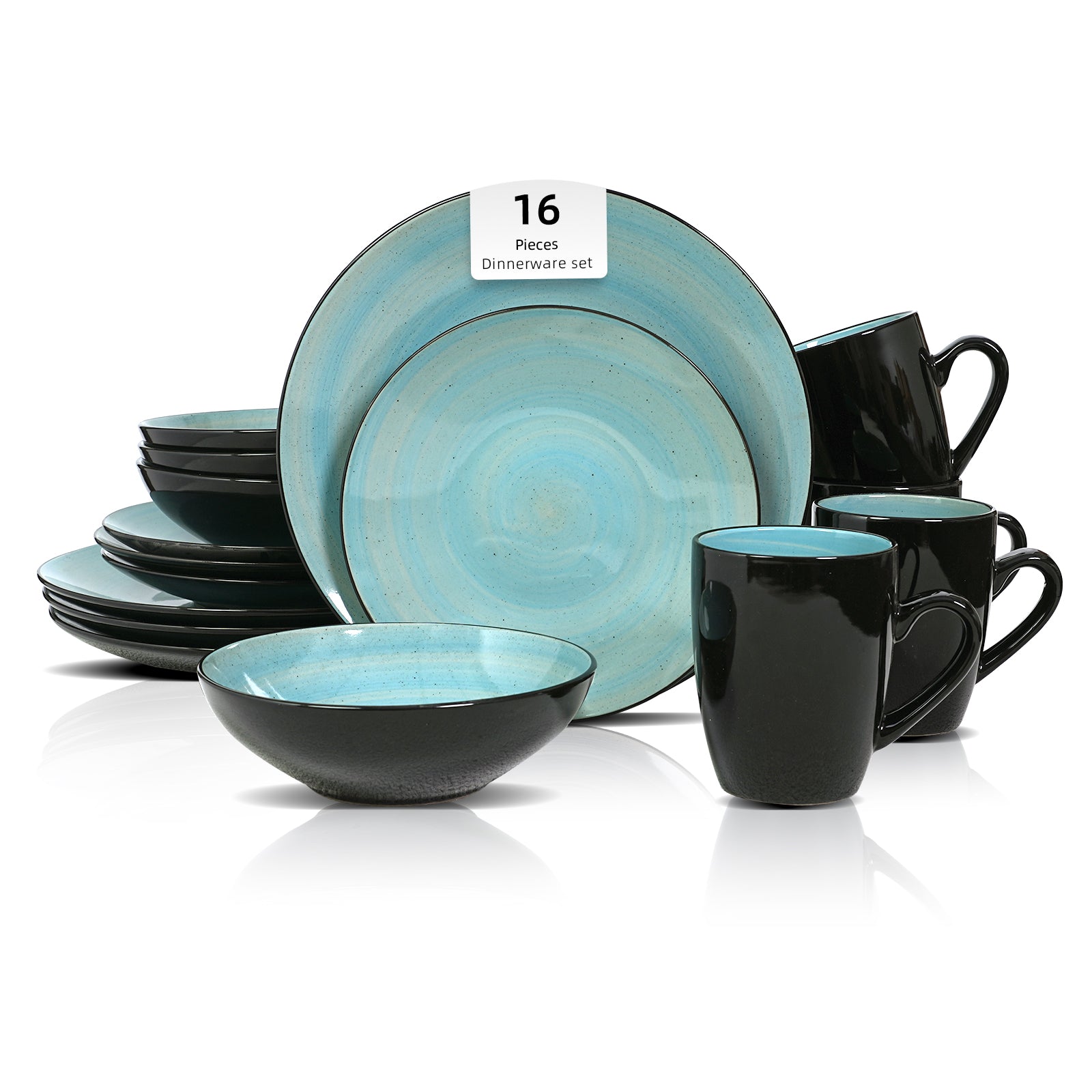 Sonoma Hand-painted Stoneware Dinnerware Set