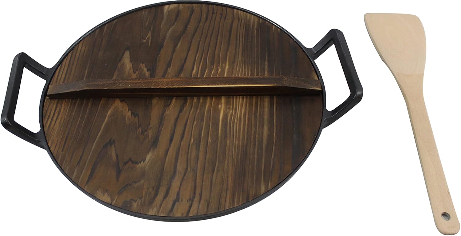 Pre-Seasoned Cast Iron Wok